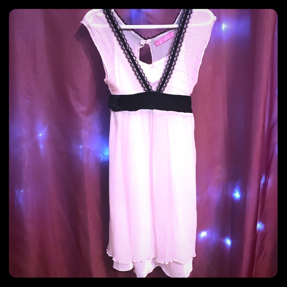 Le Pink girls dress and slip